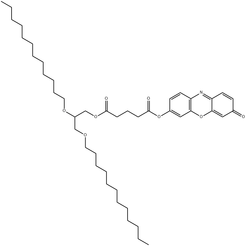 1,2-DI-O-LAURYL-RAC-GLYCERO-3-GLUTARIC*ACID-RESORUFI
