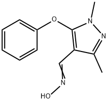 1,3-二甲基-5-苯氧基-4-吡唑甲醛肟