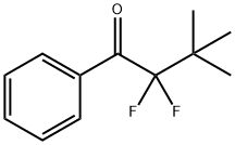 1-Butanone, 2,2-difluoro-3,3-dimethyl-1-phenyl- (9CI)