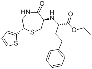 (2S,6R)-6-[[(1S)-1-乙氧羰基]-3-苯基丙基]氨基-2-(2-噻吩基)-1,4-硫氮杂卓-5-酮