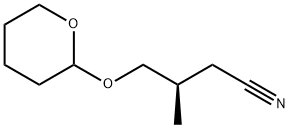 (3R)-3-METHYL-4-[(TETRAHYDRO-2H-PYRAN-2-YL)OXY]-BUTANENITRILE