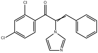2-Propen-1-one,  1-(2,4-dichlorophenyl)-2-(1H-imidazol-1-yl)-3-phenyl-
