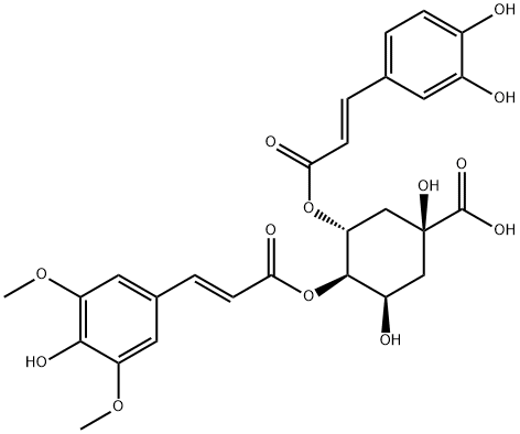 3-caffeoyl-4-sinapoylquinic acid