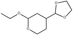 2H-Pyran,4-(1,3-dioxolan-2-yl)-2-ethoxytetrahydro-(9CI)
