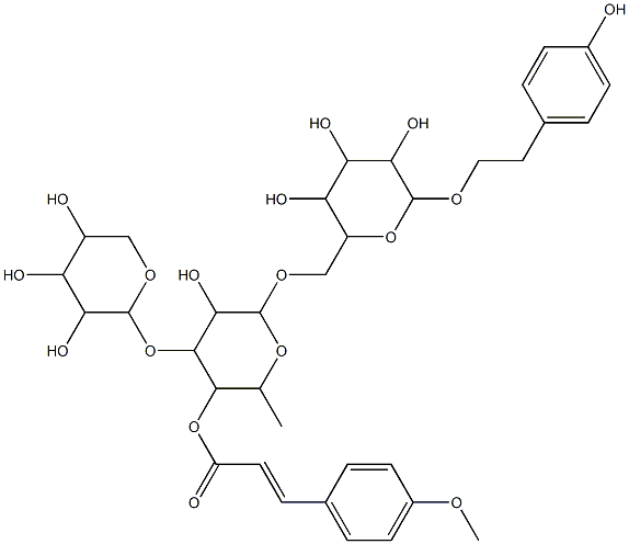 4-(4-methyoxycinnamoyl)mussatioside