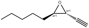 Oxirane, 2-ethynyl-3-pentyl-, (2R,3R)-rel- (9CI)