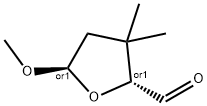 2-Furancarboxaldehyde, tetrahydro-5-methoxy-3,3-dimethyl-, trans- (9CI)