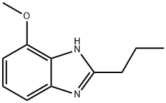 Benzimidazole, 4(or 7)-methoxy-2-propyl- (6CI)