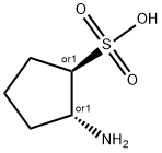 Cyclopentanesulfonic acid, 2-amino-, (1R,2R)-rel- (9CI)