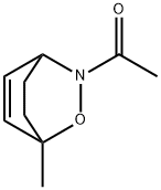2-Oxa-3-azabicyclo[2.2.2]oct-5-ene, 3-acetyl-1-methyl- (9CI)