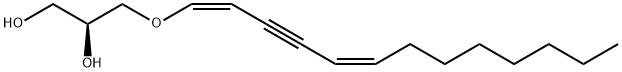 (2S,5Z,9Z)-4-Oxa-5,9-heptadecadien-7-yne-1,2-diol