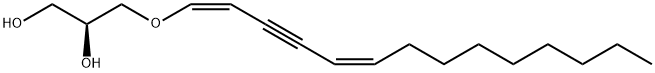 (2S,5Z,9Z)-4-Oxa-5,9-octadecadien-7-yne-1,2-diol
