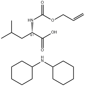 N-[(2-丙烯基氧基)羰基]-L-亮氨酸(二环己基铵)盐
