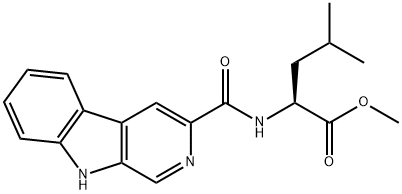 leucinamide-beta-carboline-3-carboxylate methyl ester