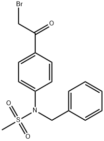 N-苯甲基-N-(4-(2-溴乙酰基)苯基)甲磺酰胺