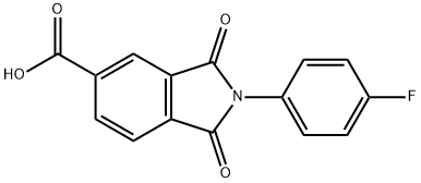 2-(4-氟-苯基)-1,3-二氧代-2,3-二氢-1H-异5-吲哚甲酸