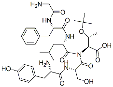 tyrosyl-seryl(O-tert-butyl)-glycyl-phenylalanyl-leucyl-threonine