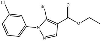 5-溴-1-(3-氯苯基)-1H-吡唑-4-甲酸乙酯