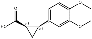 trans-2-(3，4-dimethoxyphenyl)cyclopropane-1-carboxylic acid