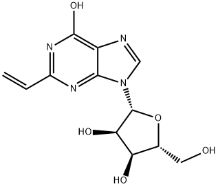 2-Vinyl-9-[beta-d-ribofuranosyl]hypoxanthine