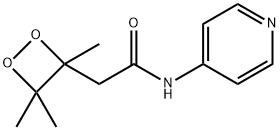 3-(N-(4-pyridino)carbamoyl)methyl-3,4,4-trimethyl-1,2-dioxetane