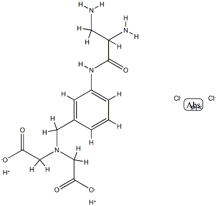 dichloro-(3-(methyleneiminodiacetic acid)phenyl-(2',3'-diaminopropionamide))platinum(II)