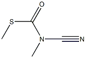 Carbamothioic acid, cyanomethyl-, S-methyl ester (9CI)