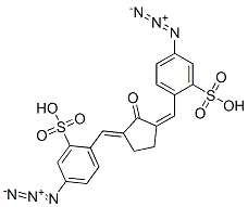 2,5-Bis(4-azido-2-sulfobenzylidene)cyclopentanone
