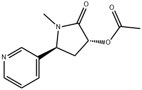 (3'R,5'S)-3'-Hydroxycotinine Acetate