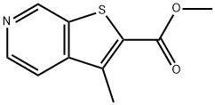 甲基3-甲基噻吩并[2,3-C]吡啶-2-羧酸酯