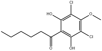 1-((3,5-DICHLORO)-2,6-DIHYDROXY-4-METHOXYPHENYL)-1-HEXANONE