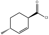 2-Cyclohexene-1-carbonyl chloride, 4-methyl-, trans- (9CI)