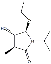 2-Pyrrolidinone,5-ethoxy-4-hydroxy-3-methyl-1-(1-methylethyl)-,[3S-(3alpha,4bta,5alpha)]-(9CI)