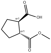 (1R,2R)-2-(甲氧基羰基)环戊烷-1-羧酸