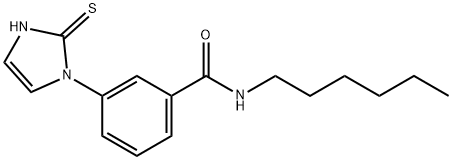 N-Hexyl-4-(2-thioxo-4-imidazolin-1-yl)benzamide