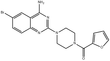 [4-(4-氨基-6-溴-2-喹唑啉基)-1-哌嗪基]-2-呋喃基甲酮
