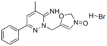 5-[(6-imino-5-methyl-3-phenyl-pyridazin-1-yl)methyl]oxazol-3-one hydro bromide