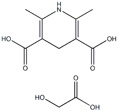 2,6-dimethyl-1,4-dihydropyridine-3,5-dicarboxylic hydroxyacetate