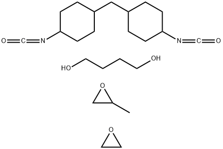 1,4-Butanediol, polymer with 1,1-methylenebis4-isocyanatocyclohexane, methyloxirane and oxirane