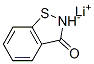 1,2-Benzisothiazol-3(2H)-one, lithium salt