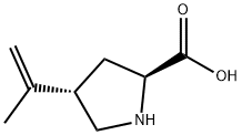 L-Proline, 4-(1-methylethenyl)-, trans- (9CI)