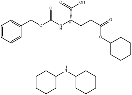 L-Glutamic acid, N-[(phenylmethoxy)carbonyl]-, 5-cyclohexyl ester,compd. with N-cyclohexylcyclohexanamine (1:1)