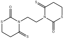 3-[2-(2-oxo-4-sulfanylidene-1,3-thiazinan-3-yl)ethyl]-4-sulfanylidene- 1,3-thiazinan-2-one