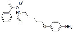 lithium 2-[5-(4-aminophenoxy)pentylcarbamoyl]benzoate