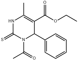 3-乙酰基-6-甲基-4-苯基-2-硫代-1,2,3,4-四氢嘧啶-5-羧酸乙酯