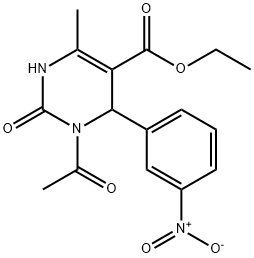 ethyl 1-acetyl-4-methyl-6-(3-nitrophenyl)-2-oxo-1,2,3,6-tetrahydropyrimidine-5-carboxylate