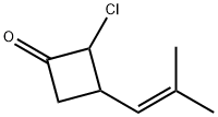Cyclobutanone,  2-chloro-3-(2-methyl-1-propenyl)-  (9CI)
