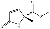 1H-Pyrrole-2-carboxylicacid,2,5-dihydro-2-methyl-5-oxo-,methylester,(R)-