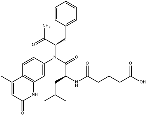 7-glutaryl-leucyl-phenylalaninamide-4-methyl-2-quinolinone