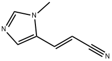 2-Propenenitrile,3-(1-methyl-1H-imidazol-5-yl)-,(E)-(9CI)